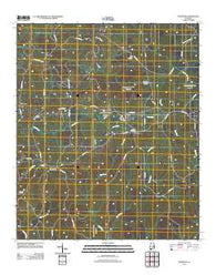 Thornton Alabama Historical topographic map, 1:24000 scale, 7.5 X 7.5 Minute, Year 2011