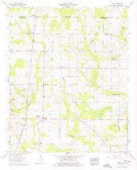 Toney Alabama Historical topographic map, 1:24000 scale, 7.5 X 7.5 Minute, Year 1958