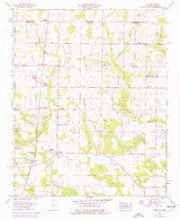 Toney Alabama Historical topographic map, 1:24000 scale, 7.5 X 7.5 Minute, Year 1958