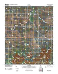 Town Creek Alabama Historical topographic map, 1:24000 scale, 7.5 X 7.5 Minute, Year 2011