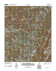 Trafford Alabama Historical topographic map, 1:24000 scale, 7.5 X 7.5 Minute, Year 2011