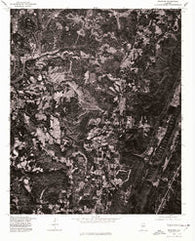Trafford Alabama Historical topographic map, 1:24000 scale, 7.5 X 7.5 Minute, Year 1975