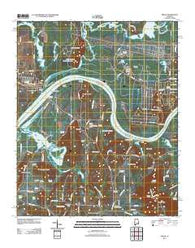 Triana Alabama Historical topographic map, 1:24000 scale, 7.5 X 7.5 Minute, Year 2011