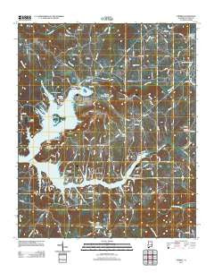 Trimble Alabama Historical topographic map, 1:24000 scale, 7.5 X 7.5 Minute, Year 2011