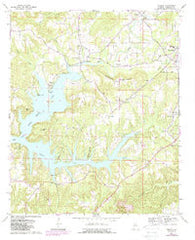 Trimble Alabama Historical topographic map, 1:24000 scale, 7.5 X 7.5 Minute, Year 1969