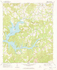 Trimble Alabama Historical topographic map, 1:24000 scale, 7.5 X 7.5 Minute, Year 1969