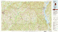 Troy Alabama Historical topographic map, 1:100000 scale, 30 X 60 Minute, Year 1981