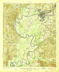 Tuscaloosa Alabama Historical topographic map, 1:62500 scale, 15 X 15 Minute, Year 1926
