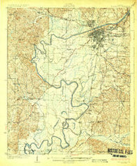 Tuscaloosa Alabama Historical topographic map, 1:62500 scale, 15 X 15 Minute, Year 1926