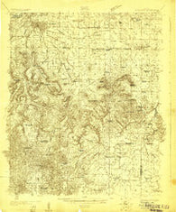 Tuscumbia Alabama Historical topographic map, 1:48000 scale, 15 X 15 Minute, Year 1924