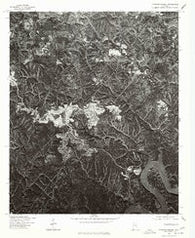 Tutwiler School Alabama Historical topographic map, 1:24000 scale, 7.5 X 7.5 Minute, Year 1975