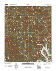 Tutwiler School Alabama Historical topographic map, 1:24000 scale, 7.5 X 7.5 Minute, Year 2011