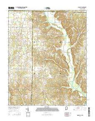 Union Hill Alabama Current topographic map, 1:24000 scale, 7.5 X 7.5 Minute, Year 2014