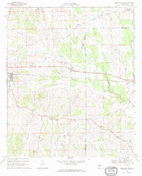 Uniontown East Alabama Historical topographic map, 1:24000 scale, 7.5 X 7.5 Minute, Year 1968