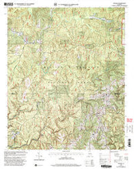 Upshaw Alabama Historical topographic map, 1:24000 scale, 7.5 X 7.5 Minute, Year 2000