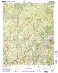 Upshaw Alabama Historical topographic map, 1:24000 scale, 7.5 X 7.5 Minute, Year 2000