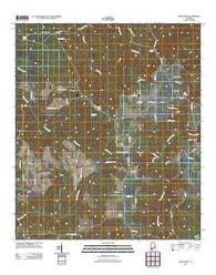 Uriah West Alabama Historical topographic map, 1:24000 scale, 7.5 X 7.5 Minute, Year 2011