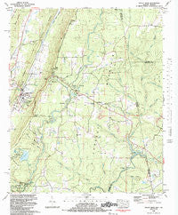Valley Head Alabama Historical topographic map, 1:24000 scale, 7.5 X 7.5 Minute, Year 1983