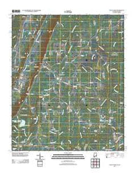 Valley Head Alabama Historical topographic map, 1:24000 scale, 7.5 X 7.5 Minute, Year 2011