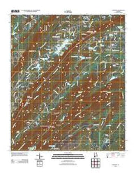 Vandiver Alabama Historical topographic map, 1:24000 scale, 7.5 X 7.5 Minute, Year 2011