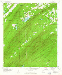 Vandiver Alabama Historical topographic map, 1:24000 scale, 7.5 X 7.5 Minute, Year 1959