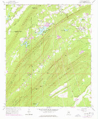 Vandiver Alabama Historical topographic map, 1:24000 scale, 7.5 X 7.5 Minute, Year 1959