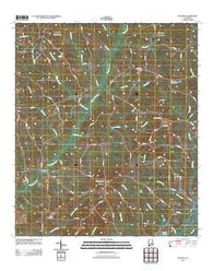 Victoria Alabama Historical topographic map, 1:24000 scale, 7.5 X 7.5 Minute, Year 2011
