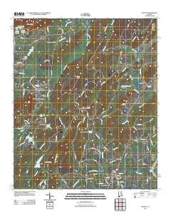 Vincent Alabama Historical topographic map, 1:24000 scale, 7.5 X 7.5 Minute, Year 2011