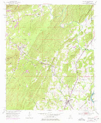 Vincent Alabama Historical topographic map, 1:24000 scale, 7.5 X 7.5 Minute, Year 1951