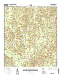Vinegar Bend Alabama Current topographic map, 1:24000 scale, 7.5 X 7.5 Minute, Year 2014