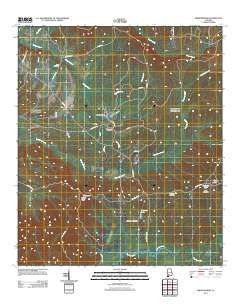 Vredenburgh Alabama Historical topographic map, 1:24000 scale, 7.5 X 7.5 Minute, Year 2011