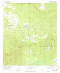 Vredenburgh Alabama Historical topographic map, 1:24000 scale, 7.5 X 7.5 Minute, Year 1973