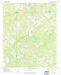 Wadley South Alabama Historical topographic map, 1:24000 scale, 7.5 X 7.5 Minute, Year 1969