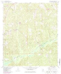 Walker Springs Alabama Historical topographic map, 1:24000 scale, 7.5 X 7.5 Minute, Year 1978