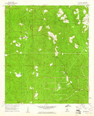 Wallace Alabama Historical topographic map, 1:24000 scale, 7.5 X 7.5 Minute, Year 1960