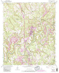Warrior Alabama Historical topographic map, 1:24000 scale, 7.5 X 7.5 Minute, Year 1951