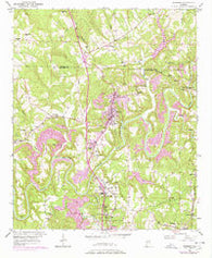 Warrior Alabama Historical topographic map, 1:24000 scale, 7.5 X 7.5 Minute, Year 1951