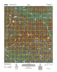 Warriorstand Alabama Historical topographic map, 1:24000 scale, 7.5 X 7.5 Minute, Year 2011