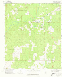 Watkins Bridge Alabama Historical topographic map, 1:24000 scale, 7.5 X 7.5 Minute, Year 1971