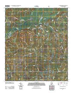 Watkins Bridge Alabama Historical topographic map, 1:24000 scale, 7.5 X 7.5 Minute, Year 2011