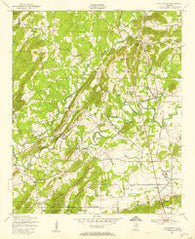 Wellington Alabama Historical topographic map, 1:24000 scale, 7.5 X 7.5 Minute, Year 1947