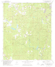 West Blocton West Alabama Historical topographic map, 1:24000 scale, 7.5 X 7.5 Minute, Year 1979