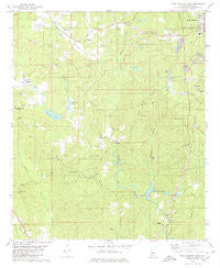 West Blocton West Alabama Historical topographic map, 1:24000 scale, 7.5 X 7.5 Minute, Year 1979
