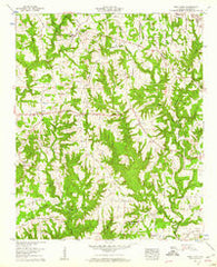 West Point Alabama Historical topographic map, 1:24000 scale, 7.5 X 7.5 Minute, Year 1958