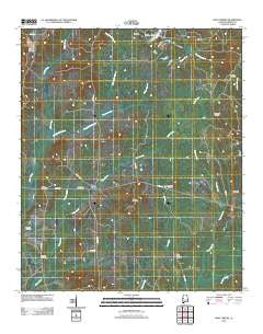 West Greene Alabama Historical topographic map, 1:24000 scale, 7.5 X 7.5 Minute, Year 2011