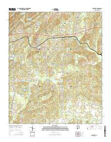 Westover Alabama Current topographic map, 1:24000 scale, 7.5 X 7.5 Minute, Year 2014