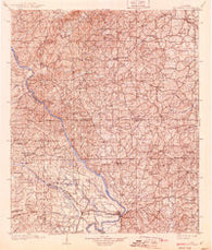 Wetumpka Alabama Historical topographic map, 1:125000 scale, 30 X 30 Minute, Year 1903