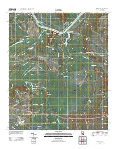White Hall Alabama Historical topographic map, 1:24000 scale, 7.5 X 7.5 Minute, Year 2011