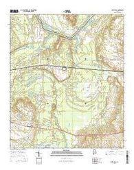 White Hall Alabama Current topographic map, 1:24000 scale, 7.5 X 7.5 Minute, Year 2014