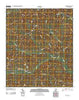 White Oak Alabama Historical topographic map, 1:24000 scale, 7.5 X 7.5 Minute, Year 2011